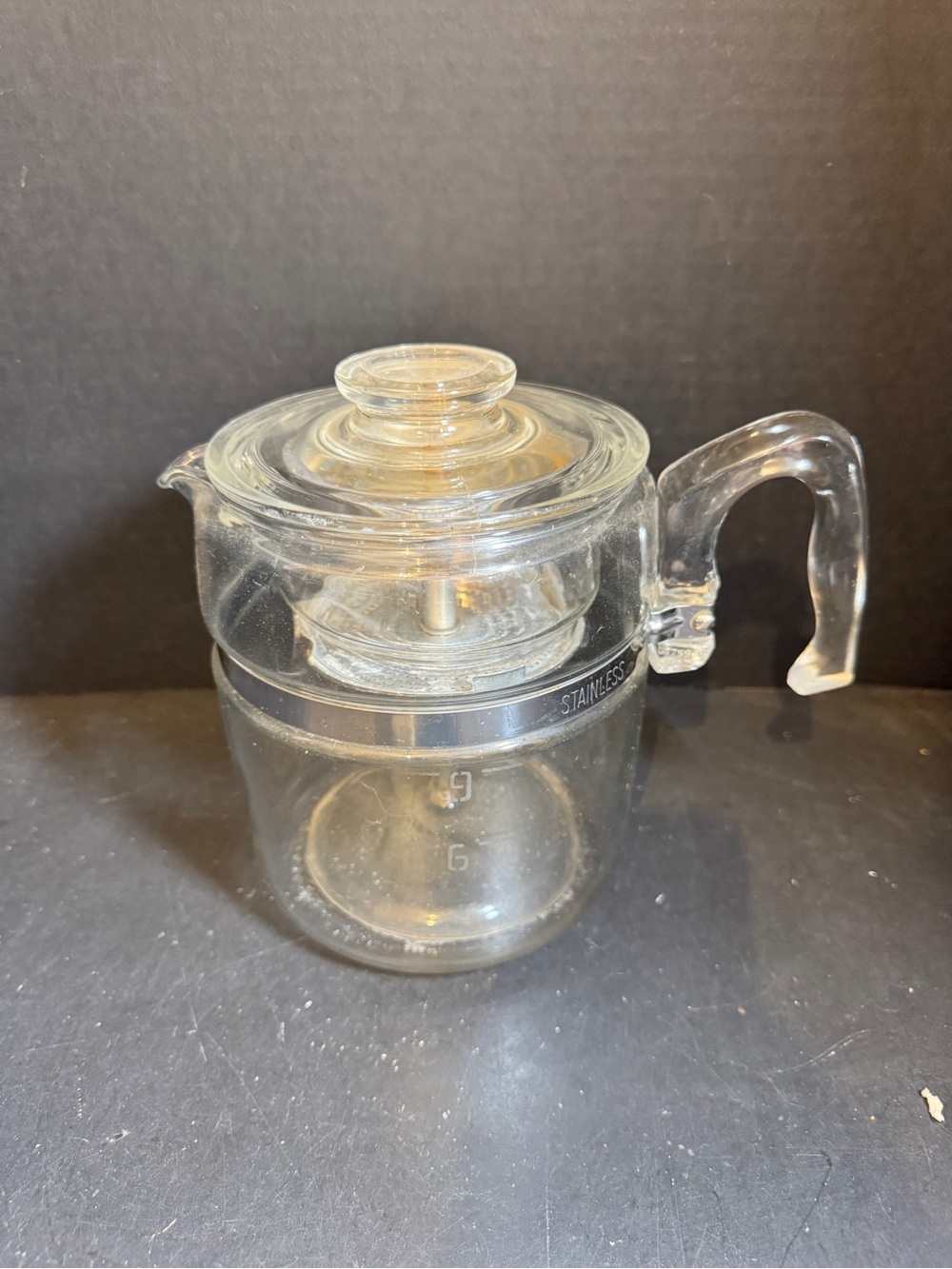 Coffee Percolator Pyrex model 7759 [Item 0433]